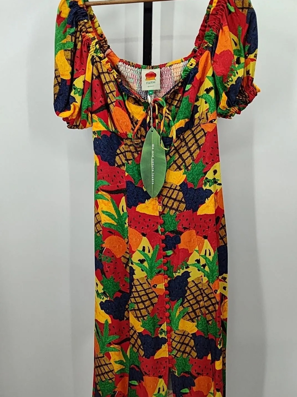 FARM Rio Fruit Salad Midi Dress - Picture 4 of 8